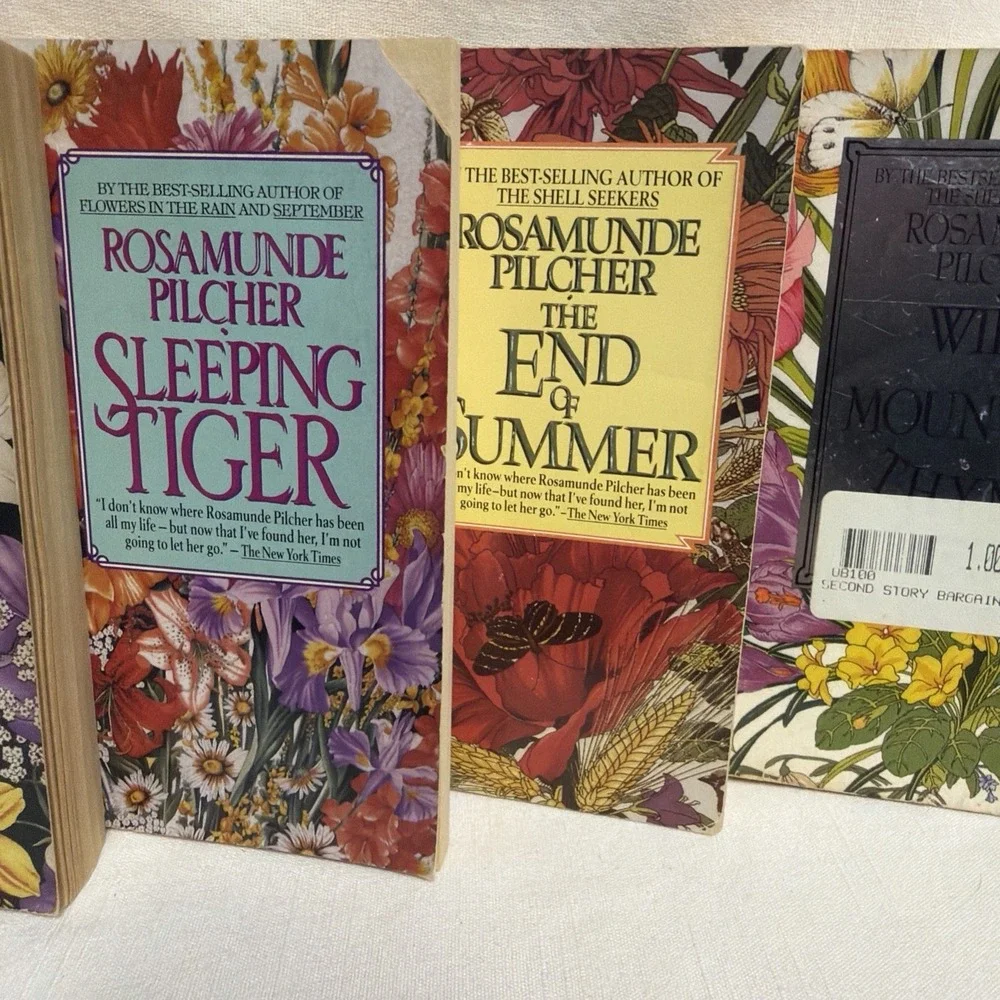 Rosamunde Pilcher 4 PB Lot Day Of The Storm Sleeping Tiger End Of Summer Wild Mo